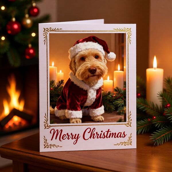 A5 Pawfectly Festive Christmas Cards (pack of 25) Thumbnail